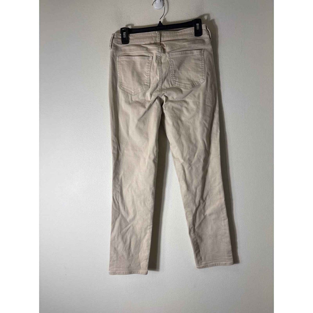 NYDJ Tan "Margot Girlfriend" Denim Jeans Sz 2
