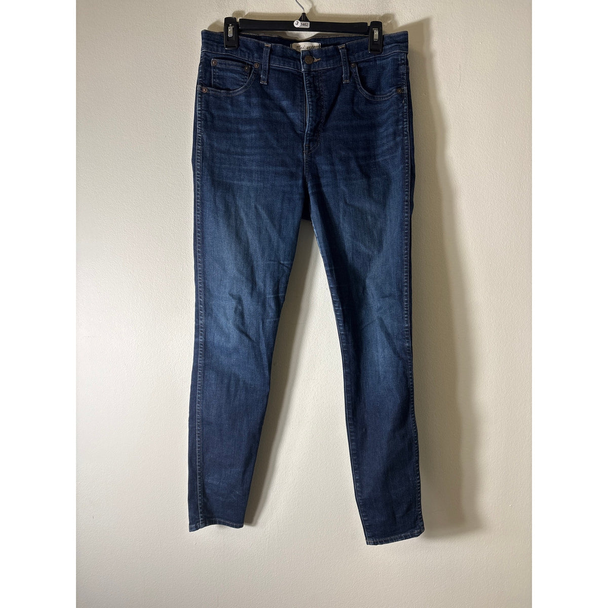 Madewell Dark Wash Tapered Leg Denim Sz 30