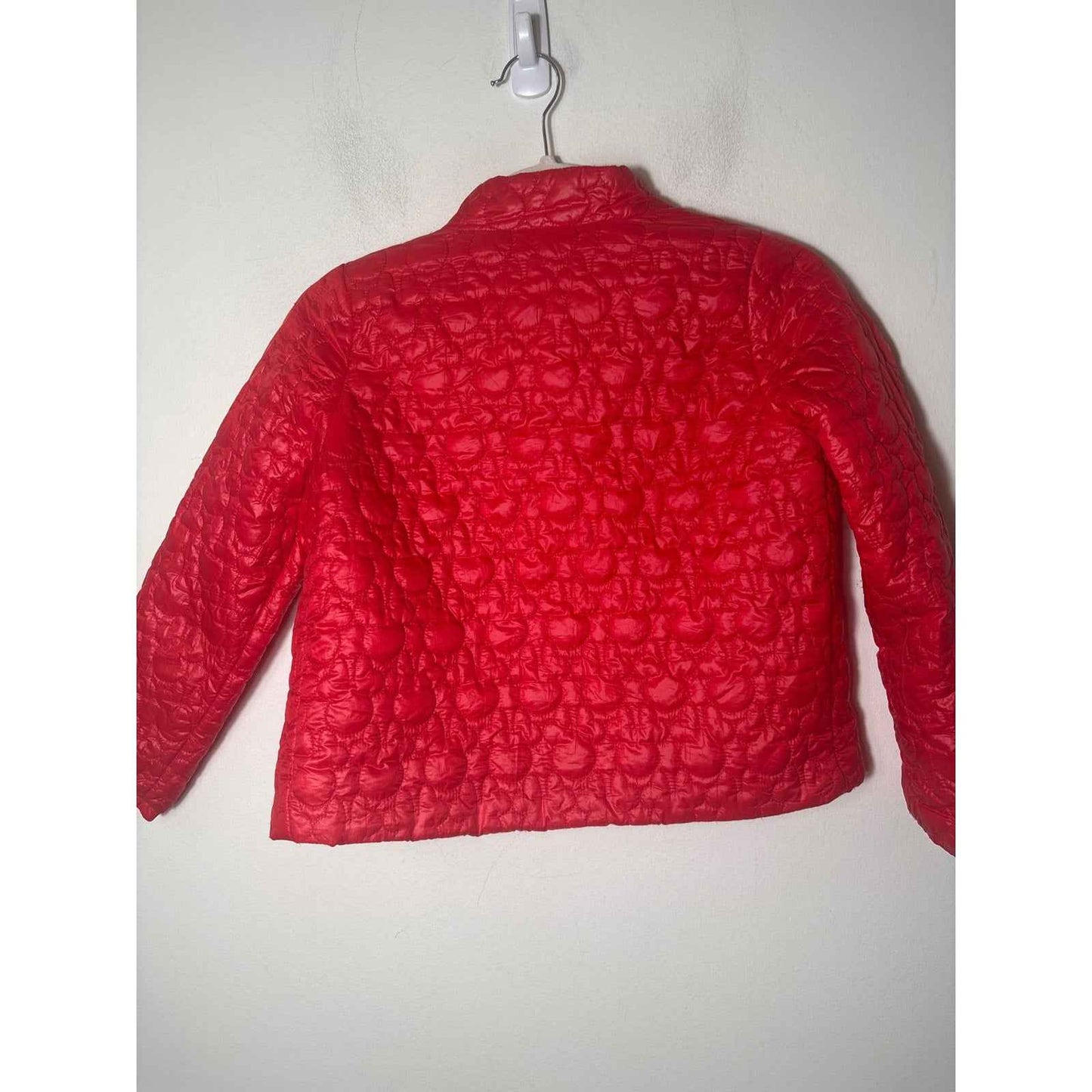 Girl's Disney Red Mini Mouse Puffy Long Sleeve Jacket Sz 9/10