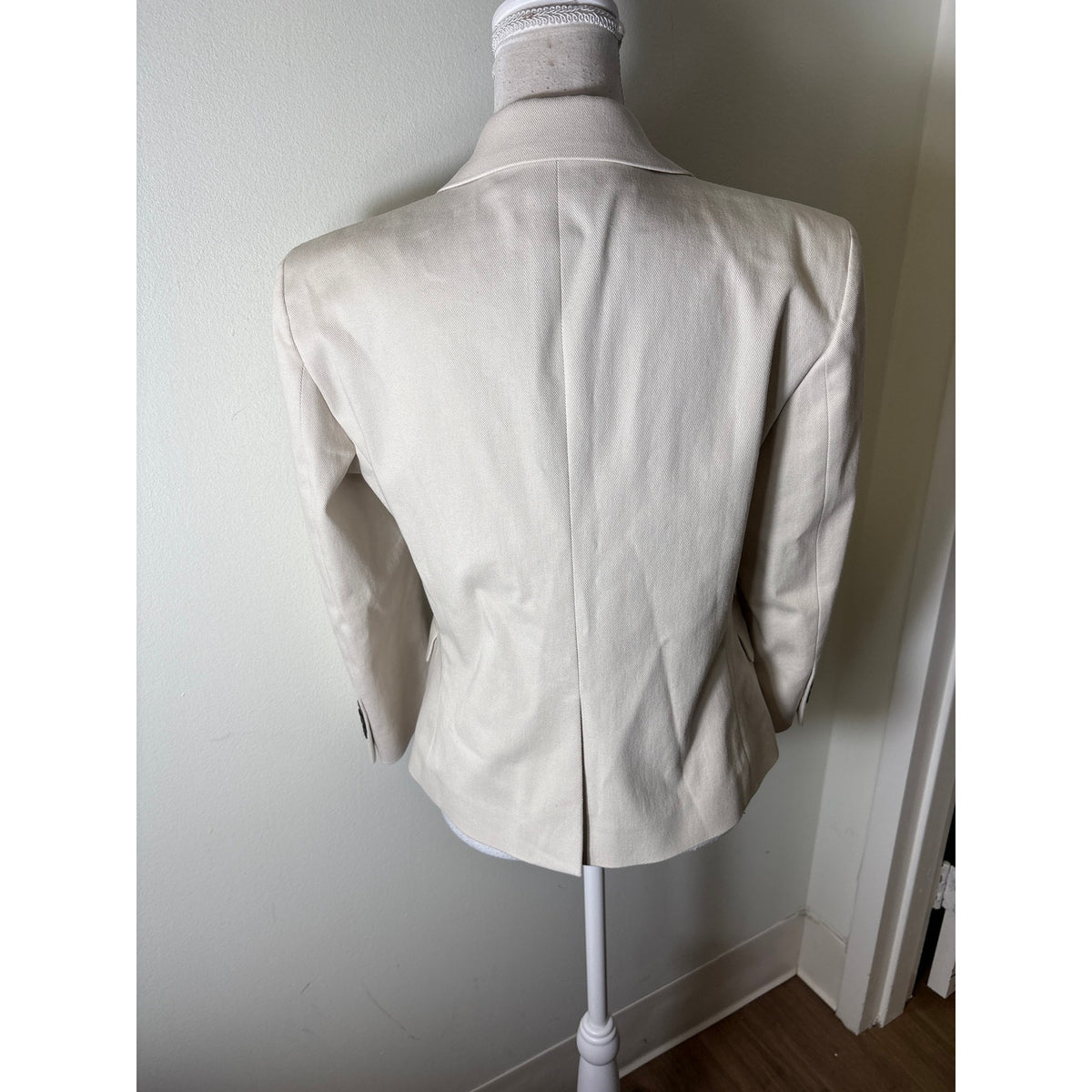NWT Sharis Place Oyster Denim Jacket Sz 46