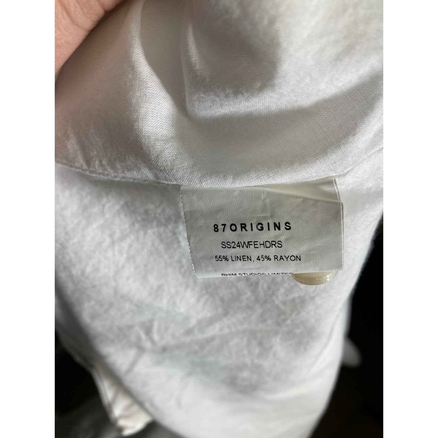 87 Origins White FEHINTOLA DRESS Sz 2