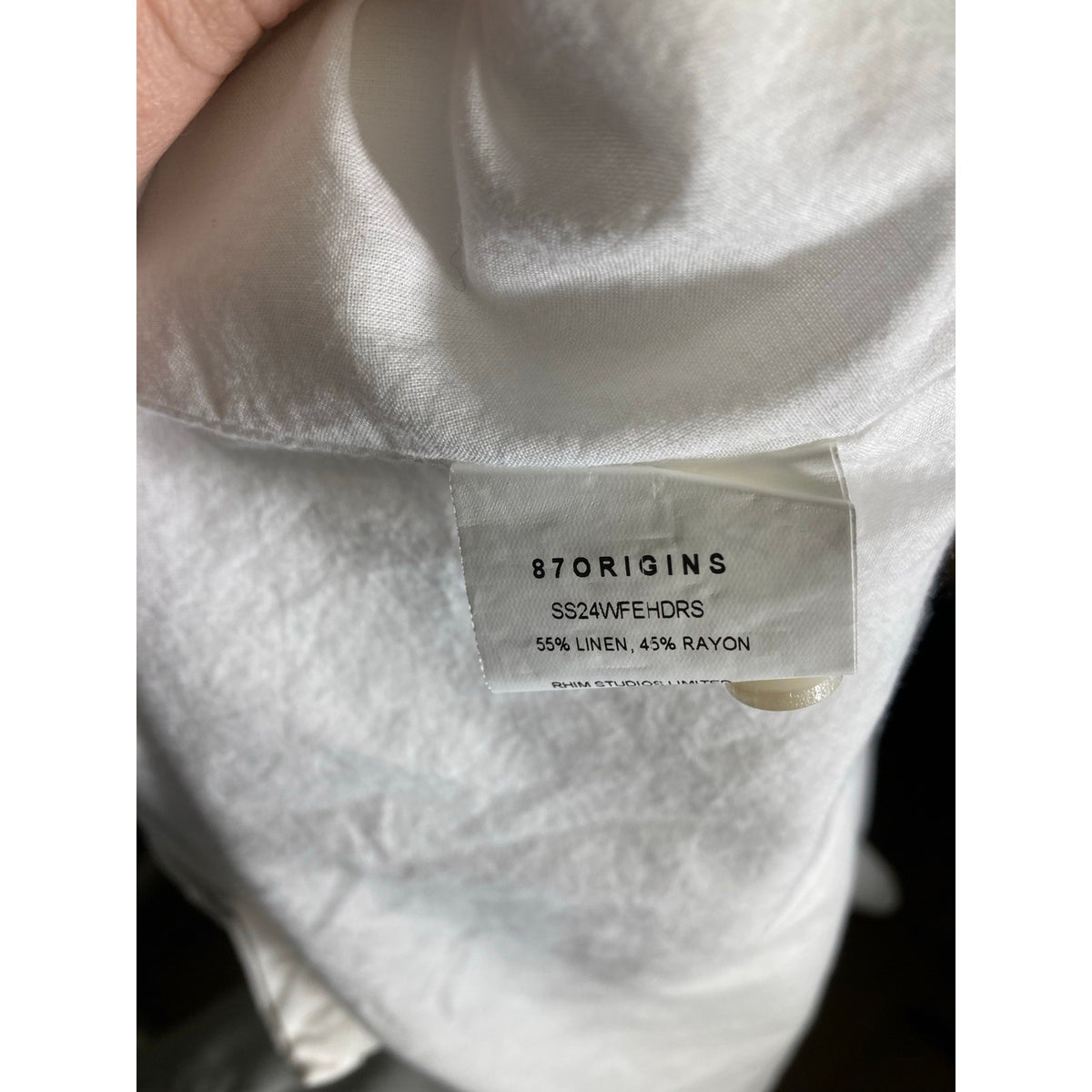 87 Origins White FEHINTOLA DRESS Sz 2