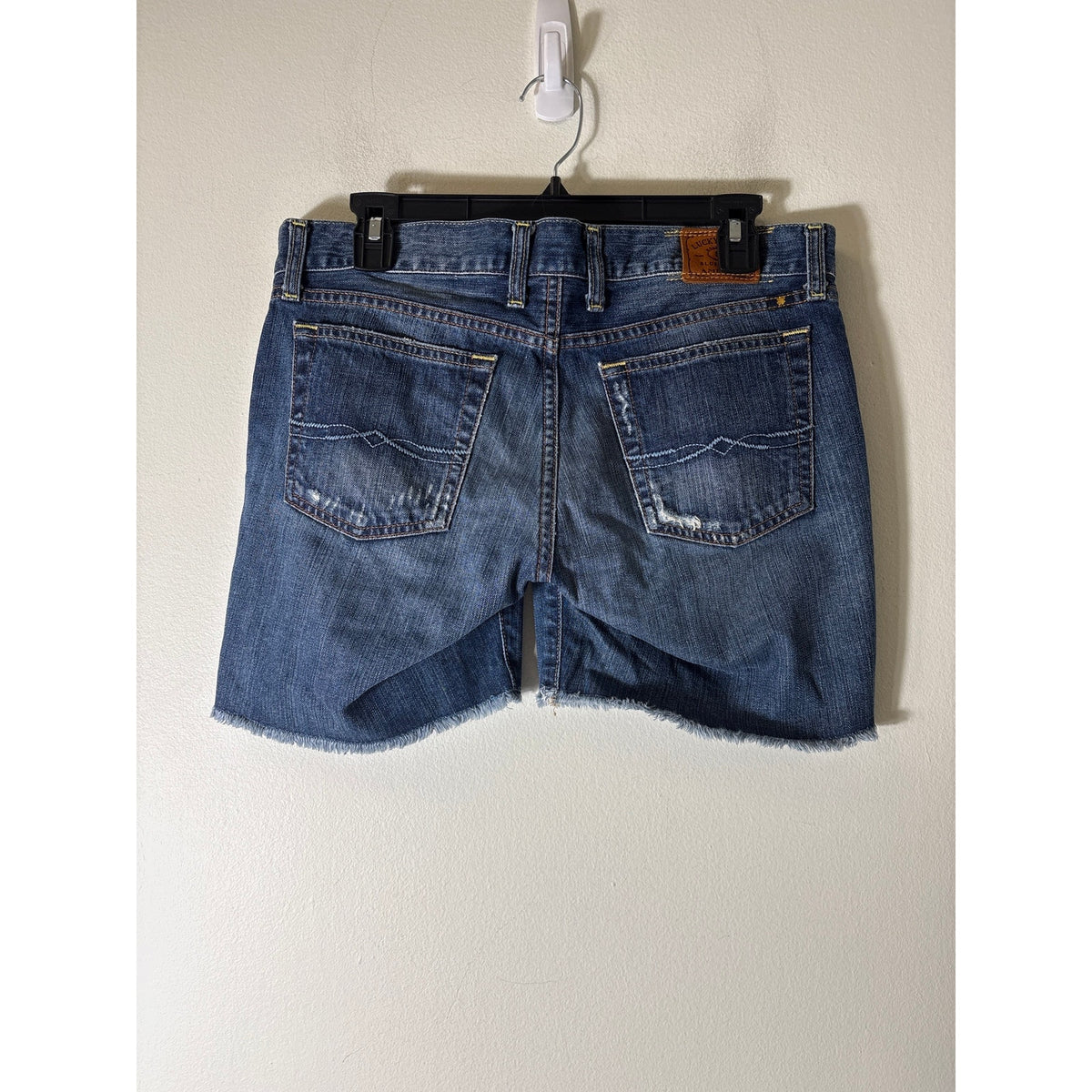 Lucky Brand Medium Wash Denim Shorts Sz 27