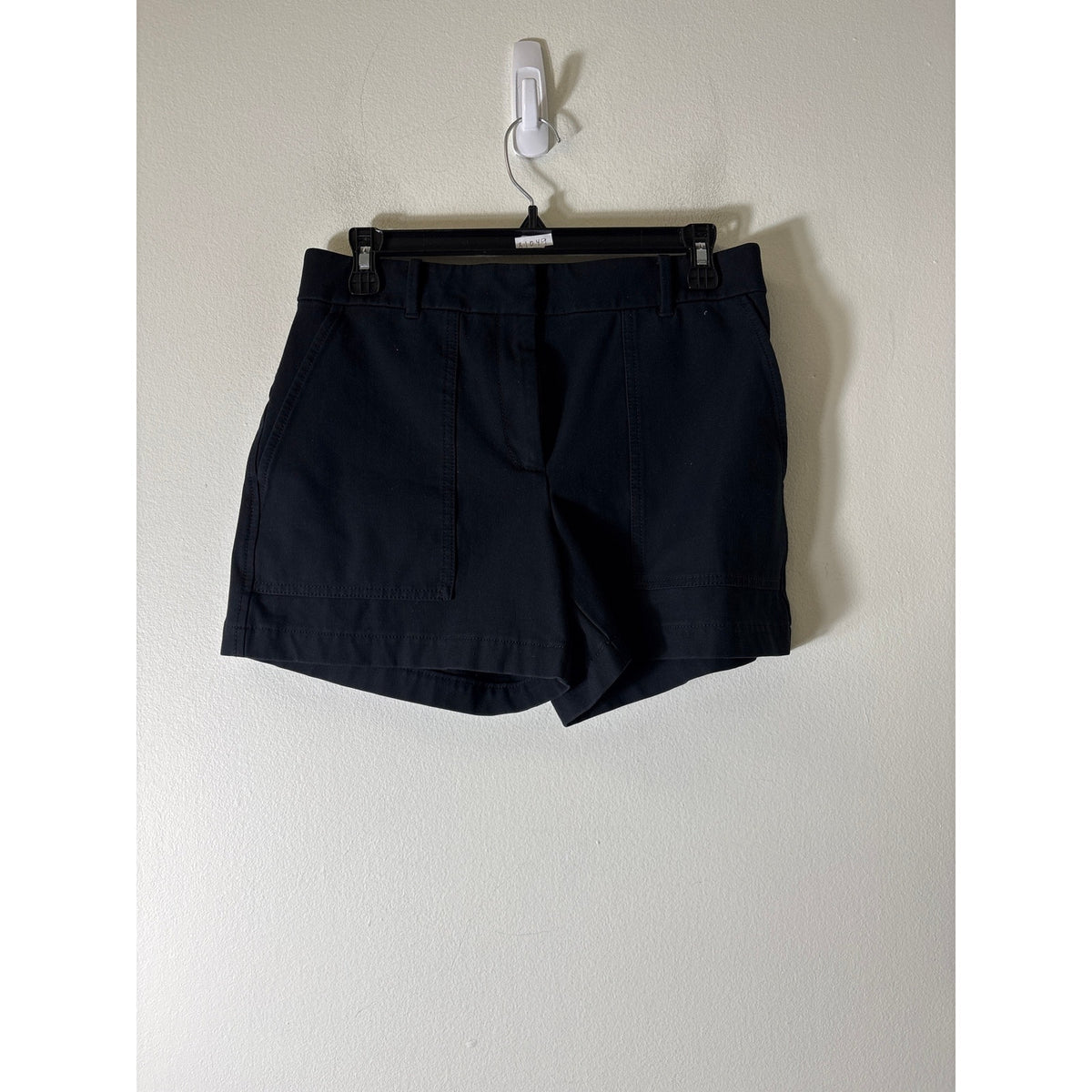 Ann Taylor Black Cotton Short Shorts Sz 4