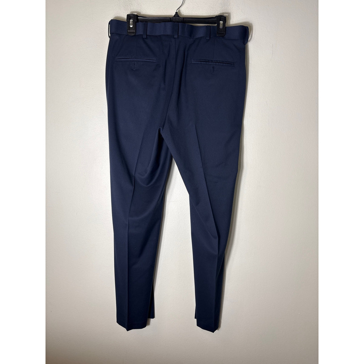 Mens Saddlebred Navy Dress Pants Sz 33x30L