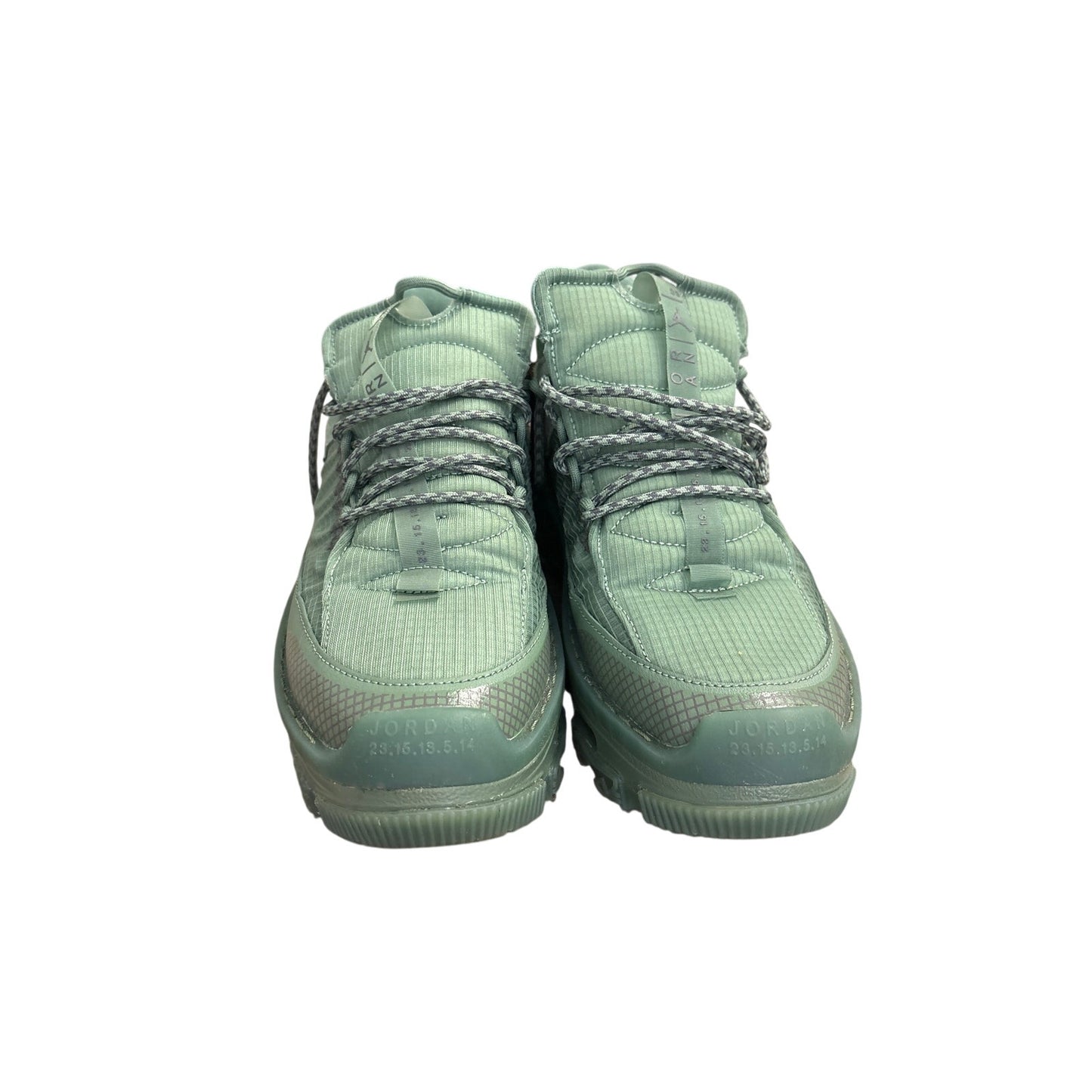 Nike Air Jordan Green Teenis Shoes Sz 8