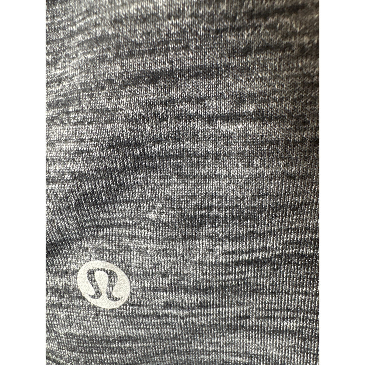 Lululemon Dark Heather Gray Wide Arm Athletic Tank Sz 6
