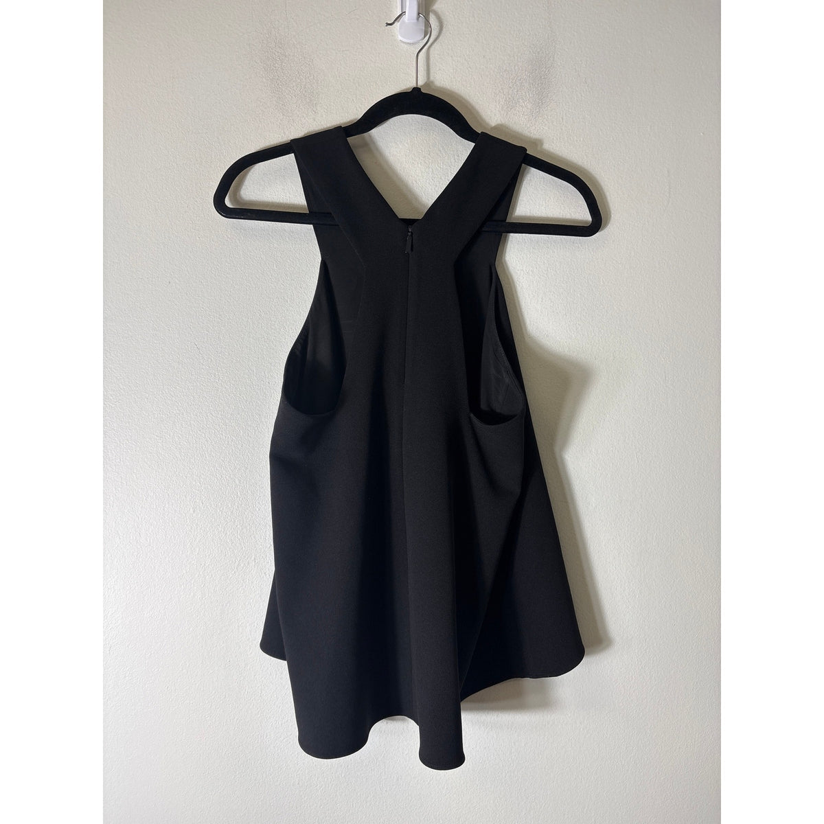Tibi Black V Neck Top Sz 4