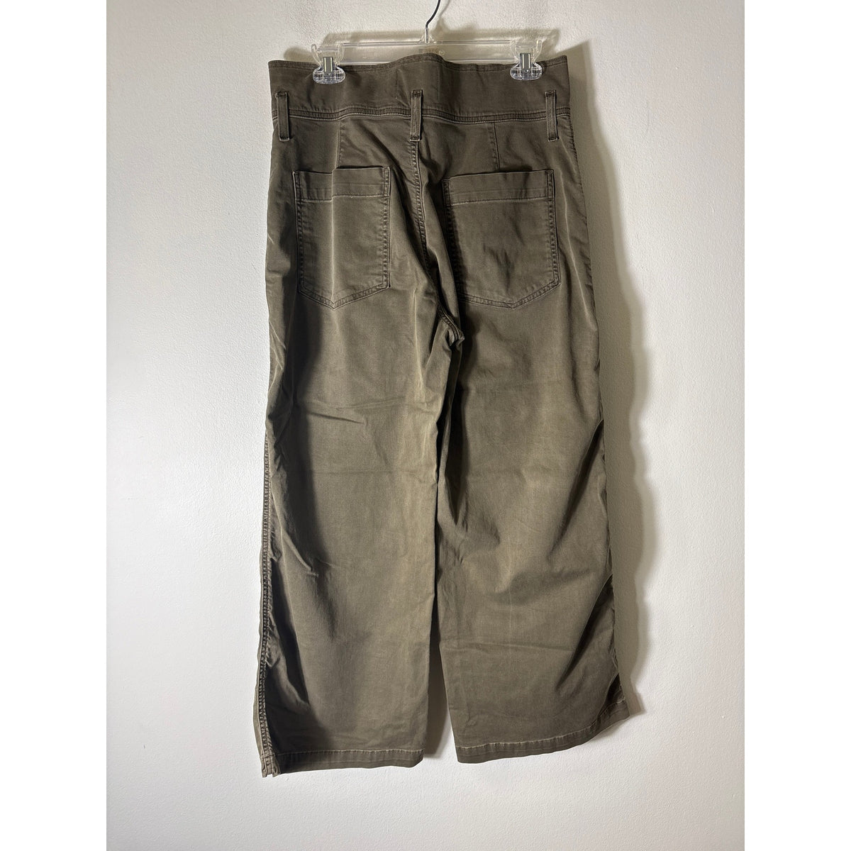 Citizens of Humanity Gray Wide Leg Cotton Pants Sz 28