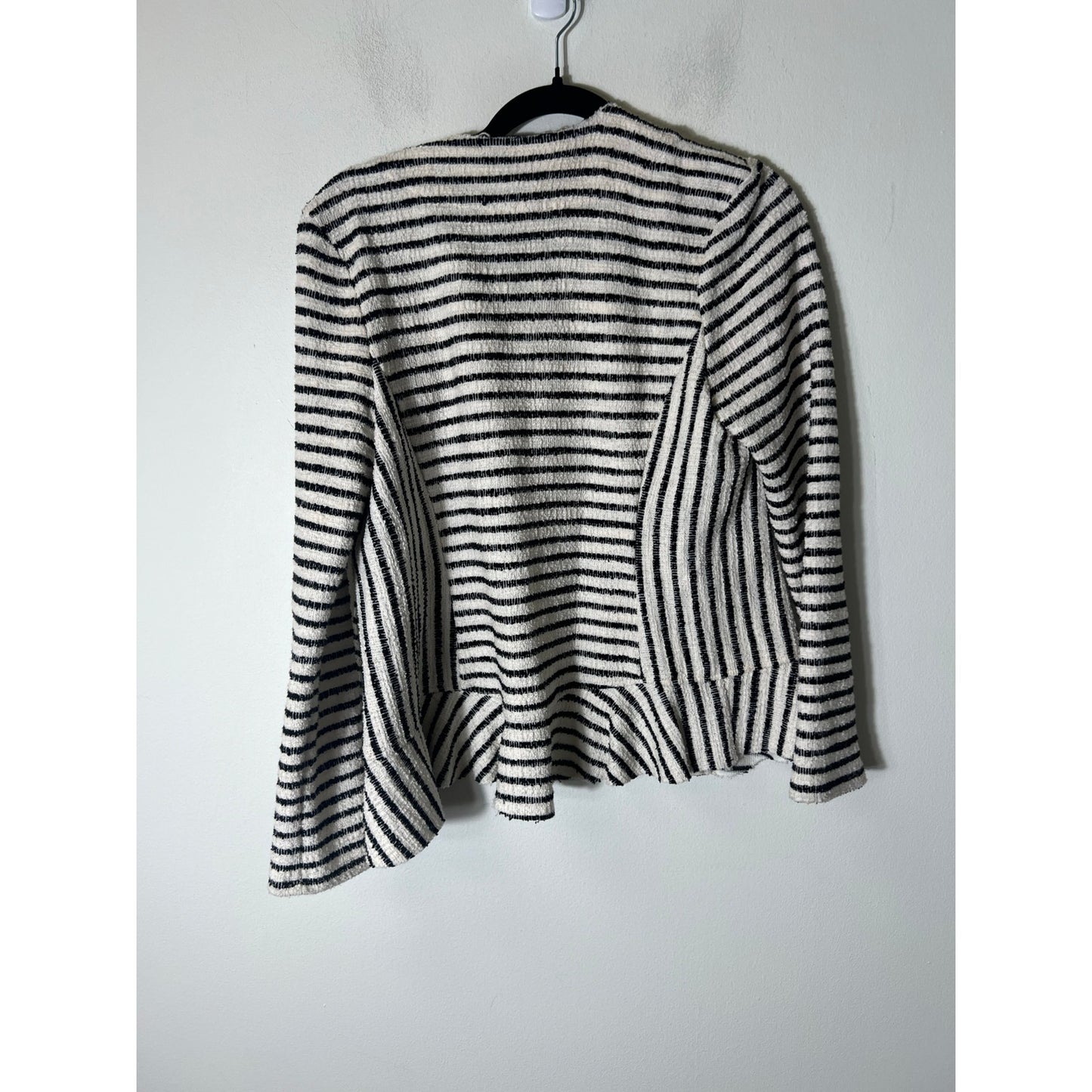 Dolan Left Coast Collection Black White Stripe Long Sleeve