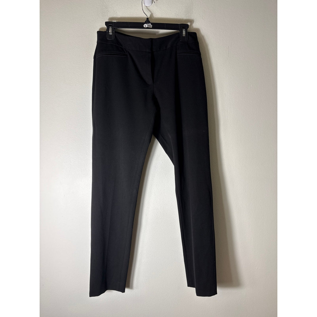 Elliot Lauren Black Slim Straight Leg Ankle Pant Sz 4