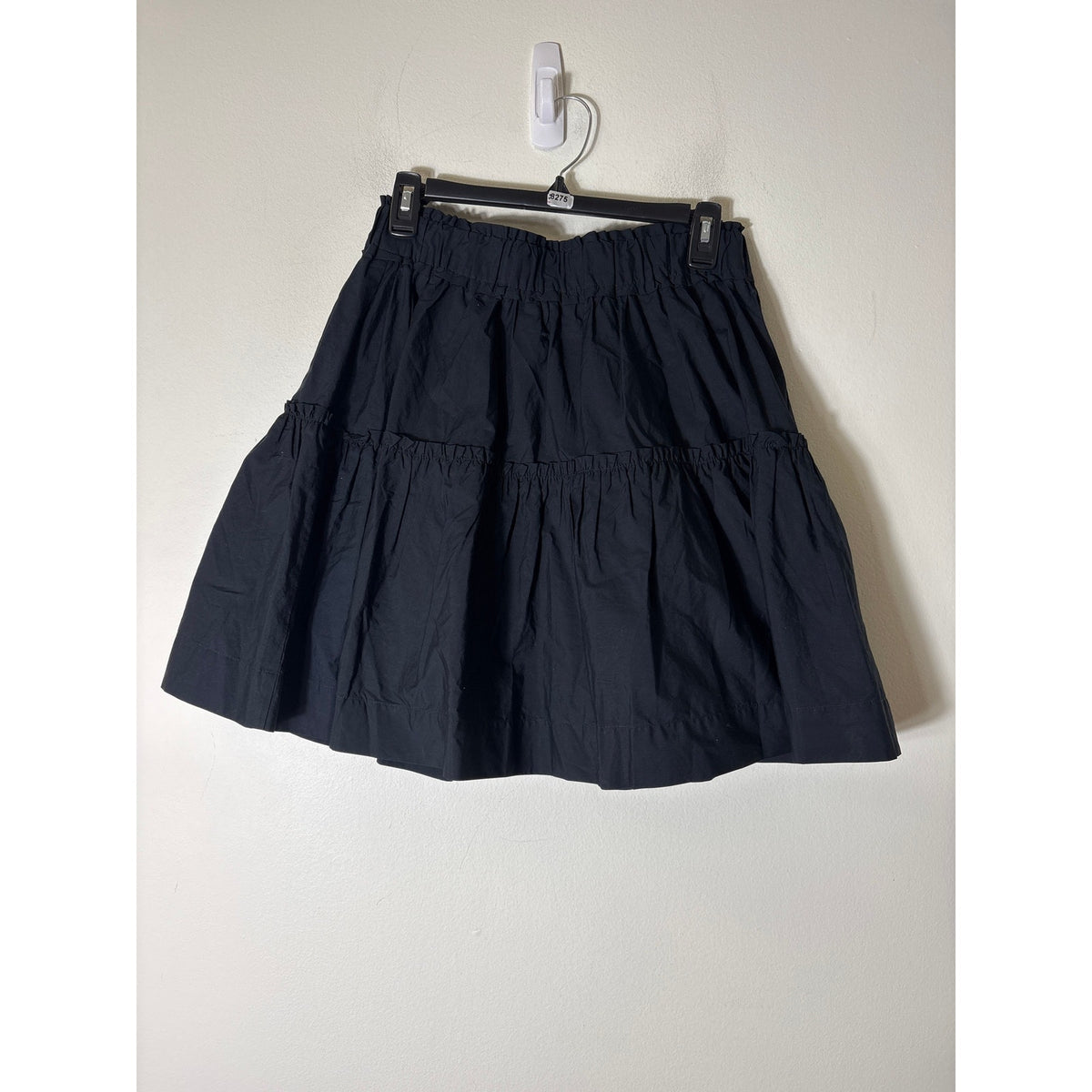 Maeve Navy Tiered Mini Skirt Sz S
