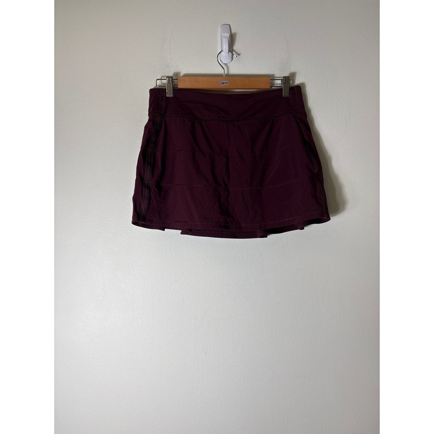 Lululemon Maroon Athletic Skirt/Skort Sz 8T