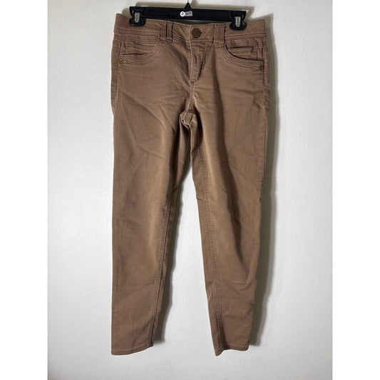 Democracy Dark Tan  "Ab" Technology Pants Sz 6