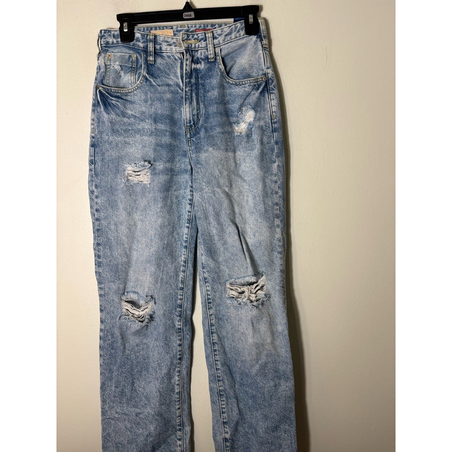 Pilcro Light Wash Vintage Straight Leg Denim Sz 25