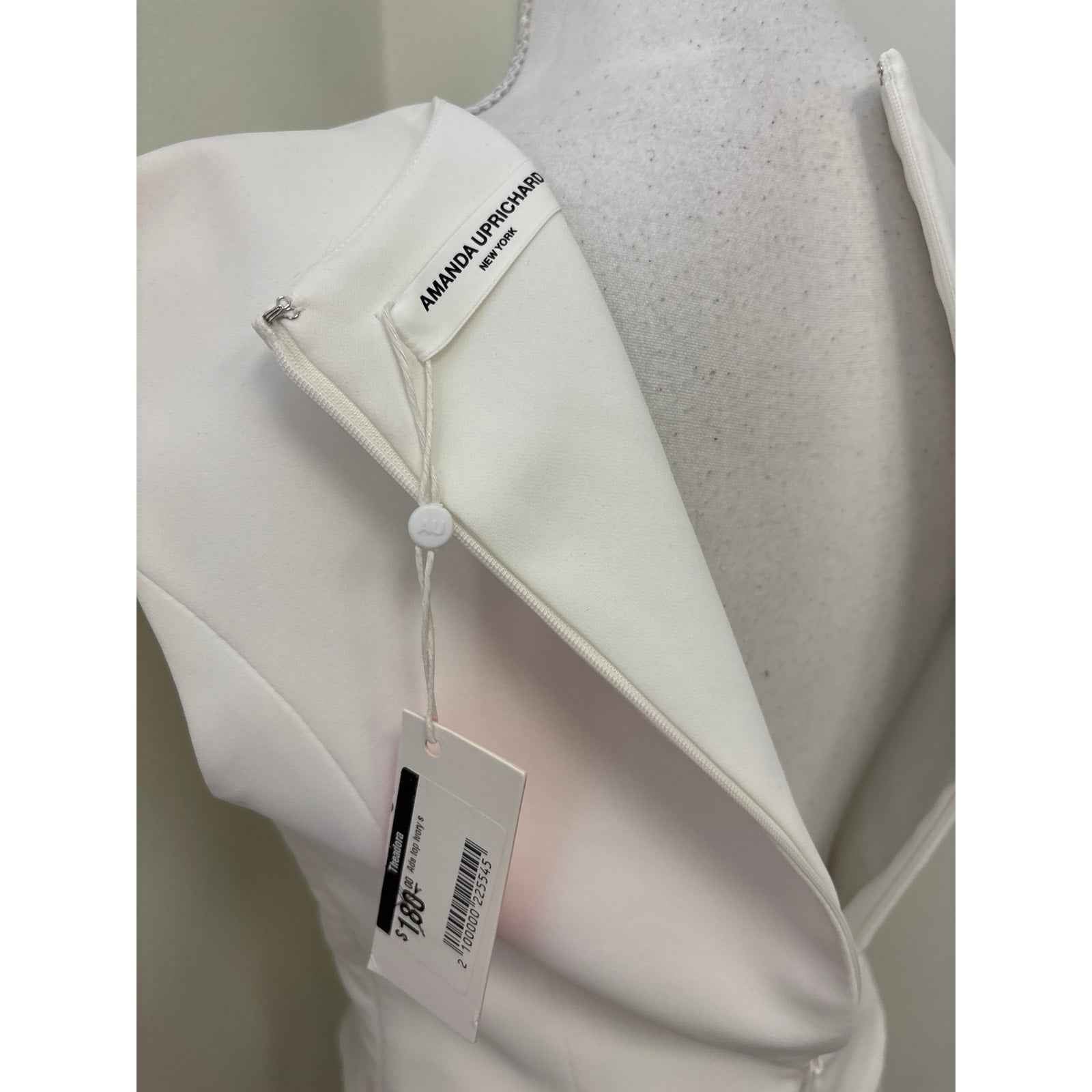 NWT Amanda Uprichard Ada Ivory Top sz S