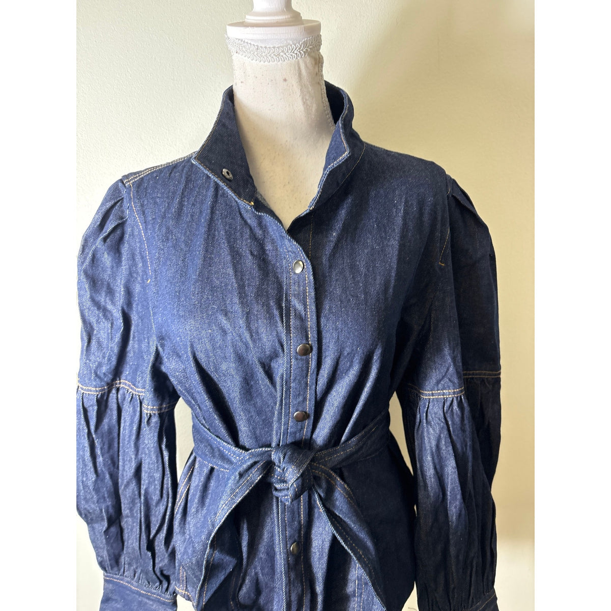 NWT Letmebe Denim Jacket Sz L