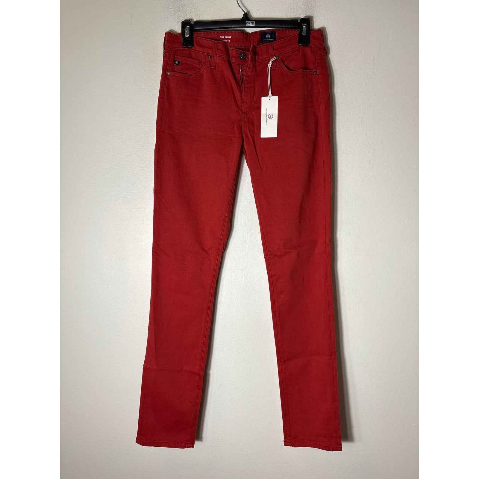 NWT AG Brick The Prima Cigarette Leg Jeans Sz 27