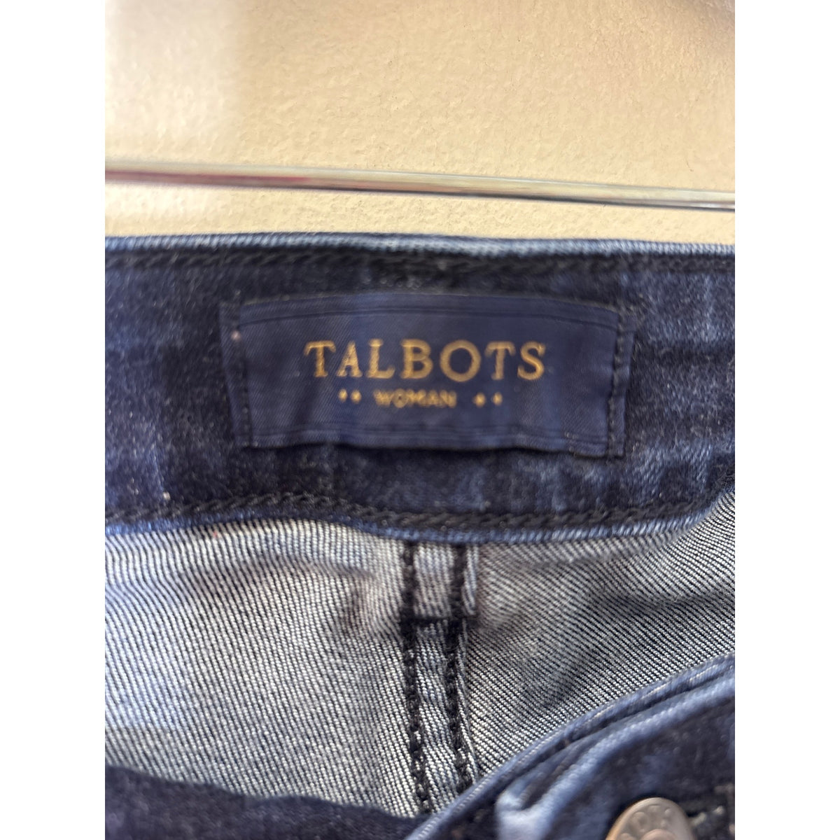 Talbots Dark Wash Heritage Denim Sz 16