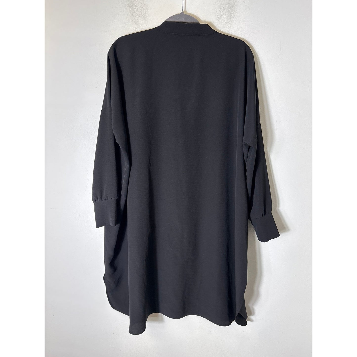 Hatch Black Bat Wing Oversized Dress Sz One Size