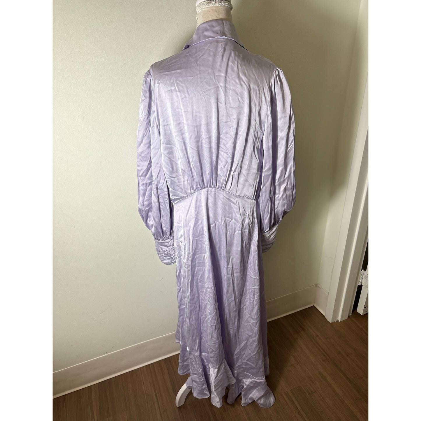 Zimmerman Lilac Silk Wrap Dress Sz 1 (0-2)