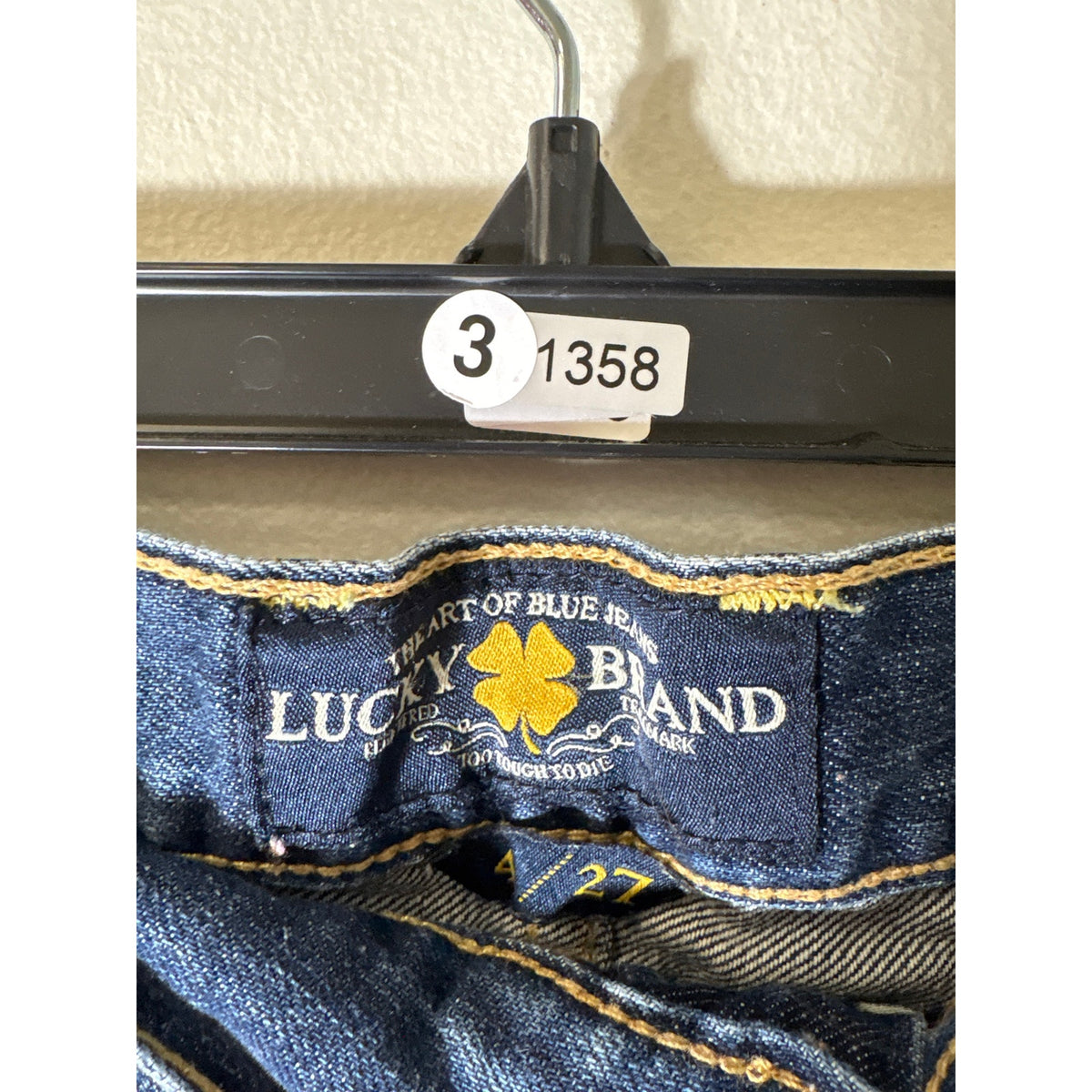 Lucky Brand Medium Wash Denim Shorts Sz 27