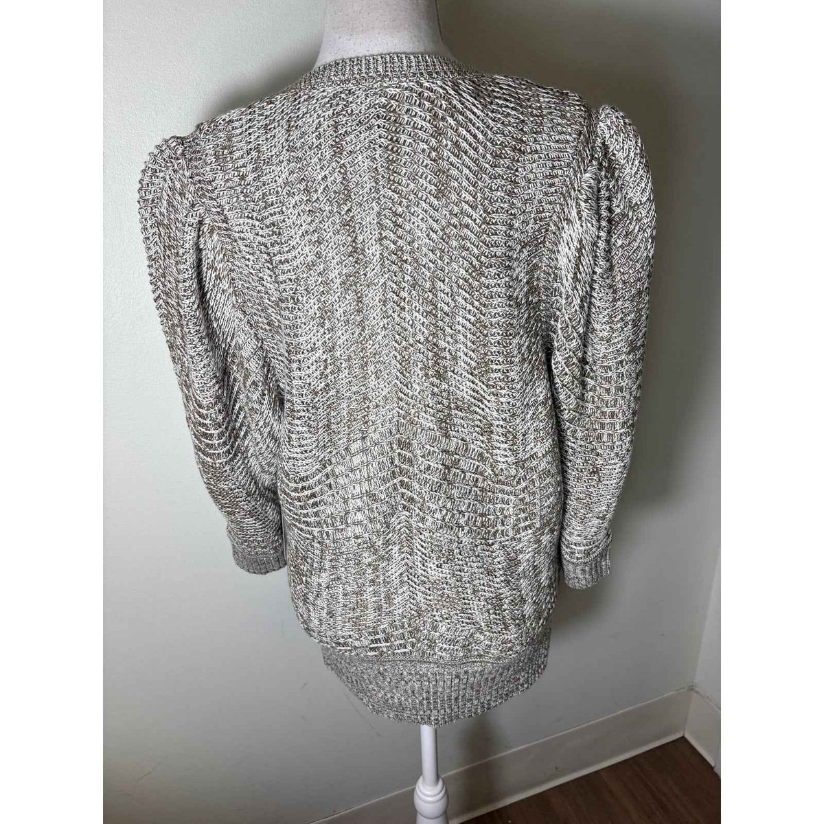 NWT Brochu Walker Arya Vee Olive Sweater Sz l