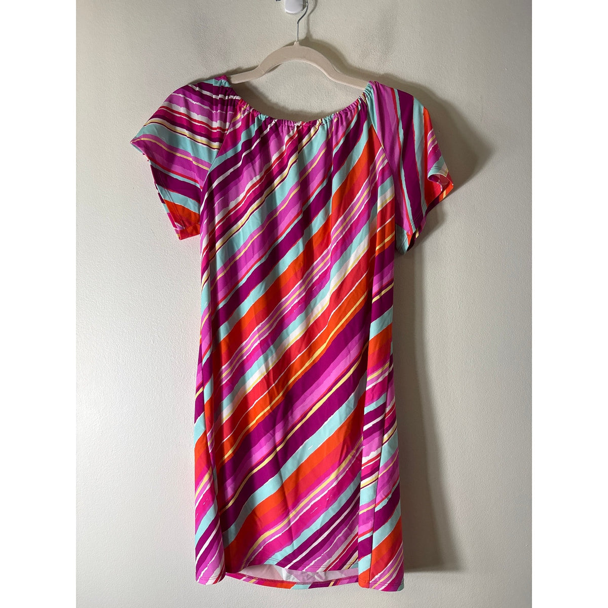 Jude Connally Multip Color Brush Stroke Dress Sz S