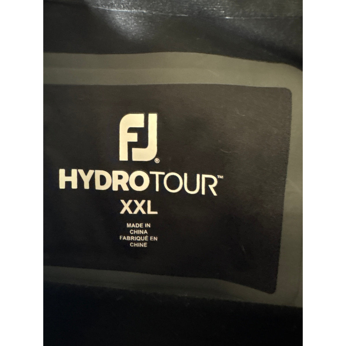 Foot Joy Navy Blue Hydrotour Rain Jacket Sz XXL