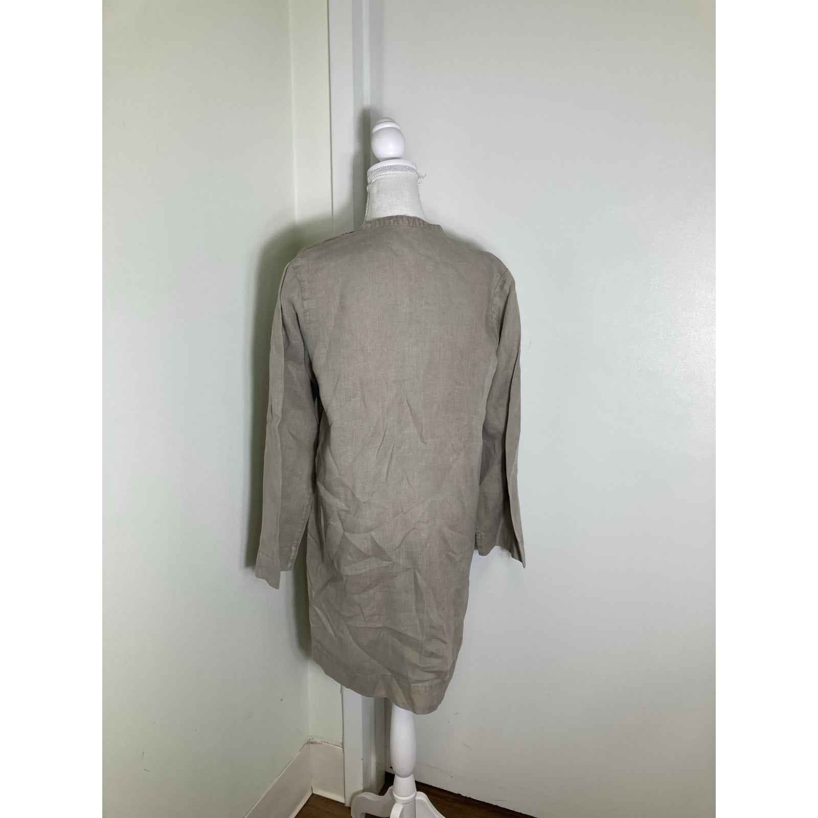 James Perse Fawn Linen Dress Sz 2