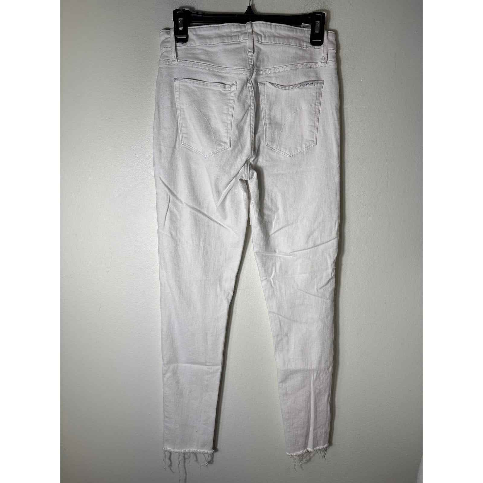 Joe's White Skinny Ankle Denim Sz 27