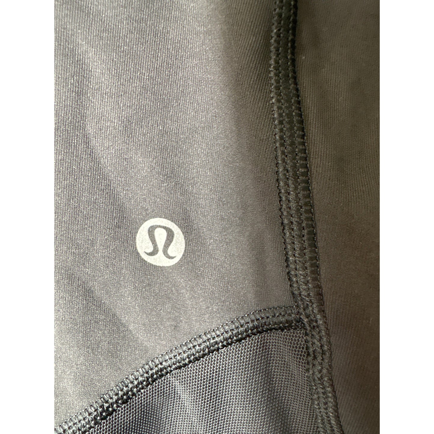 Lululemon Black Cropped Zipper Pocket Leggings Sz 6
