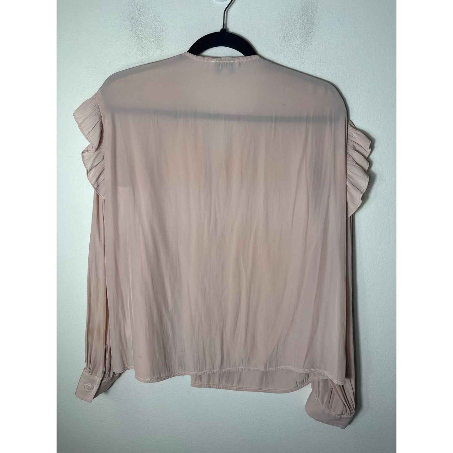 Koch Pink Button Up Blouse Sz S