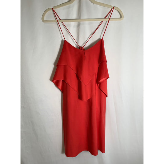 Luna by Josandra Pink Strappy Blouse Sz XS
