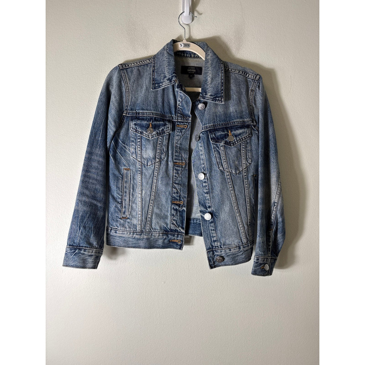 J.Crew Indigo Denim Jacket Sz S