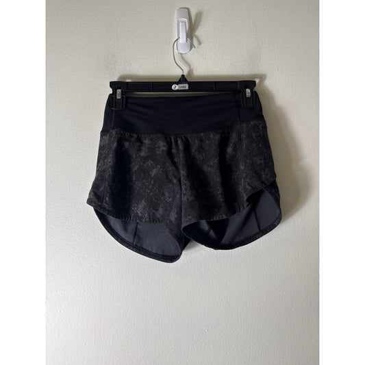 Lululemon Black Snake Print Shorts Sz 0