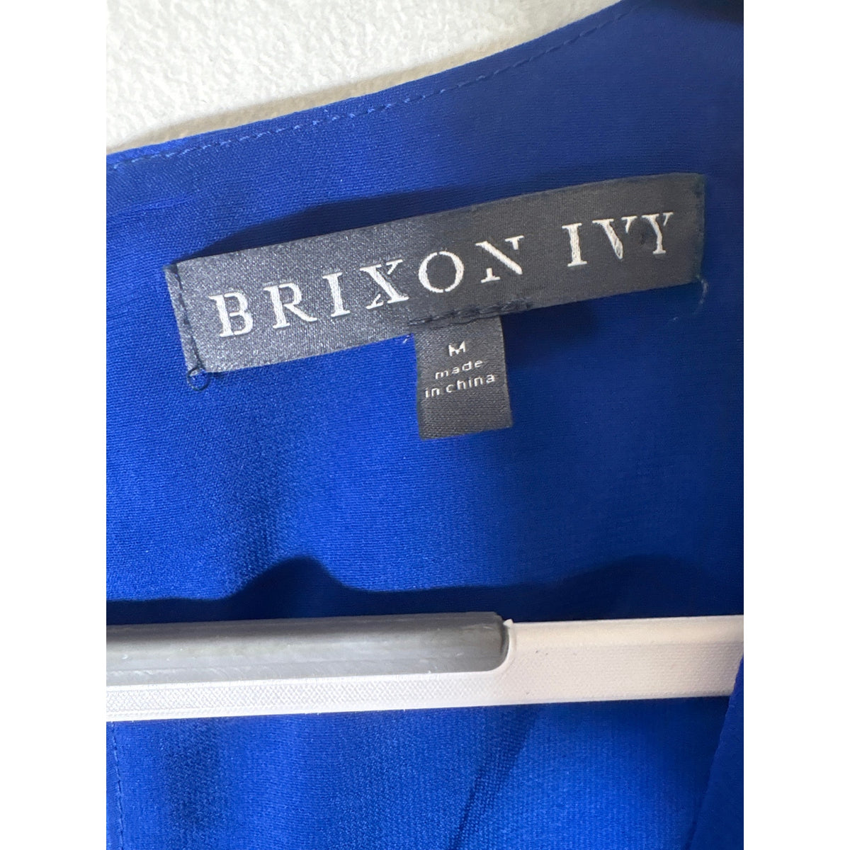 Brixon Ivy Royal Blue James Laser Cut Knee Length Dress Sz M