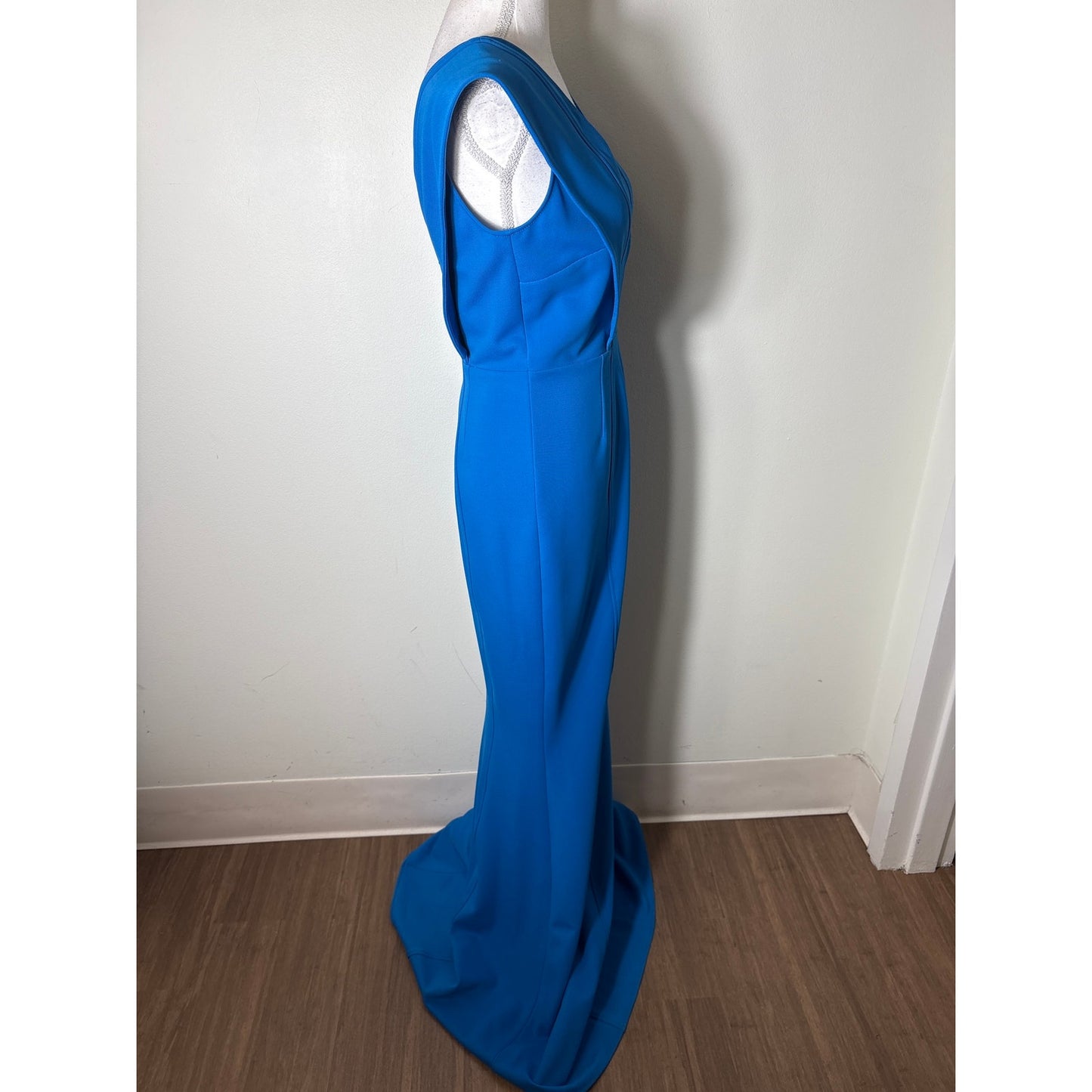 Zac Posen Blue Column Gown Sz 2