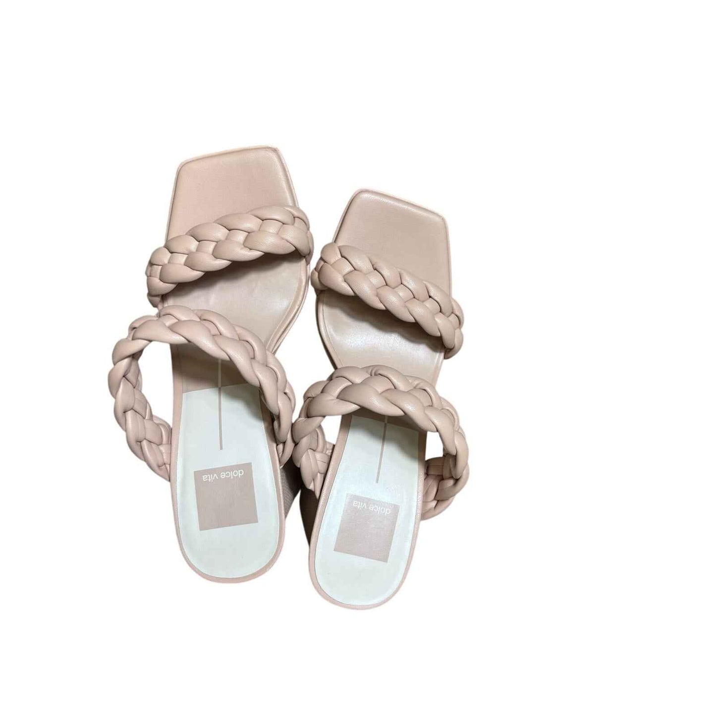 Dolce Vita Light Nude Braided Strap Sandals Sz 7