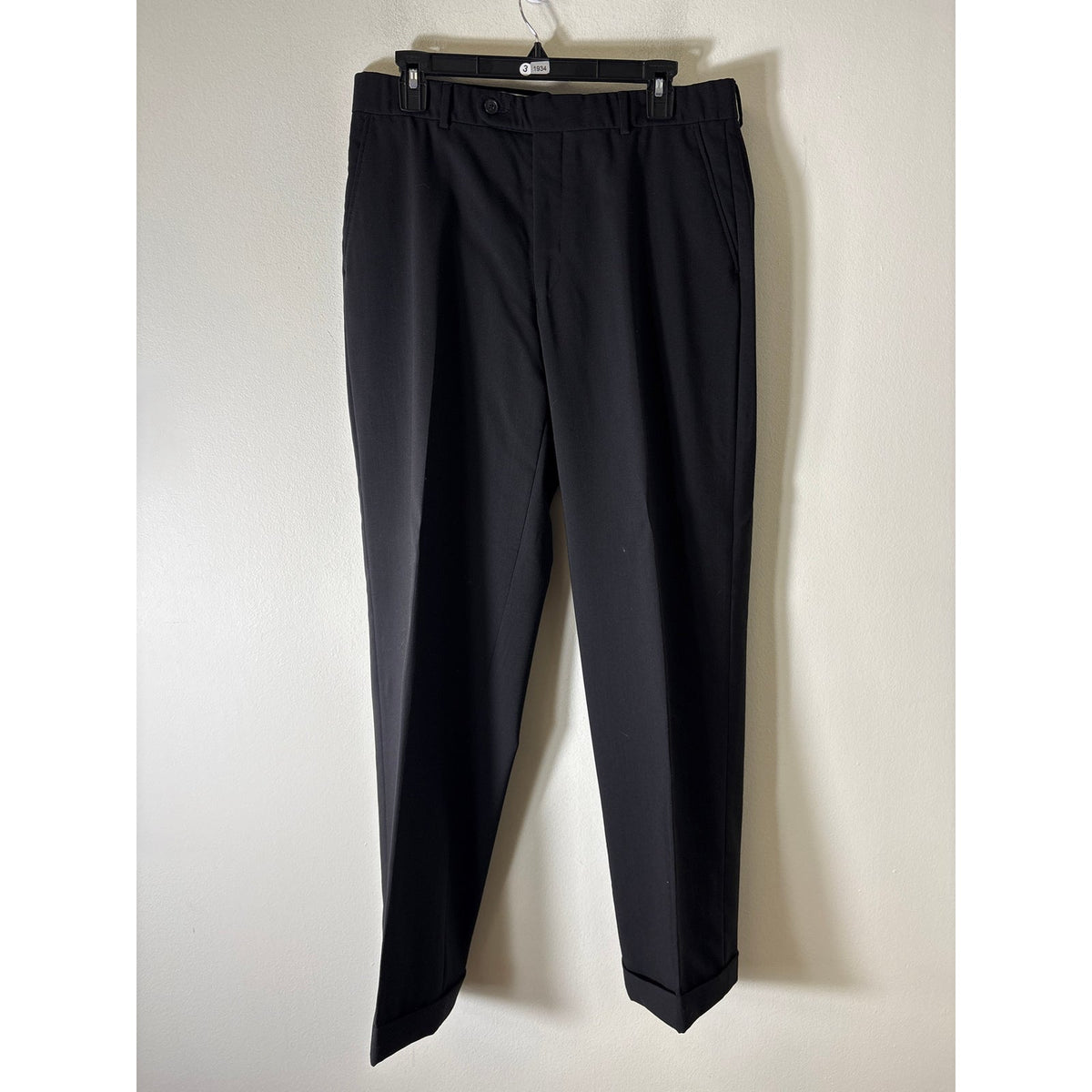 Mens Remon's Ballin Black Dress Slacks Sz 34