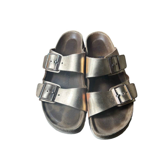 Birkenstock Rose Gold Arizona Sandal Sz 39