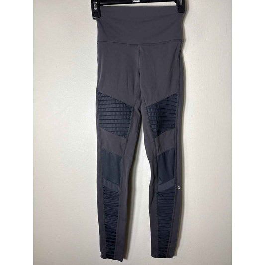Alo Yoga Gray Athletic Ankle Leggings Sz XS