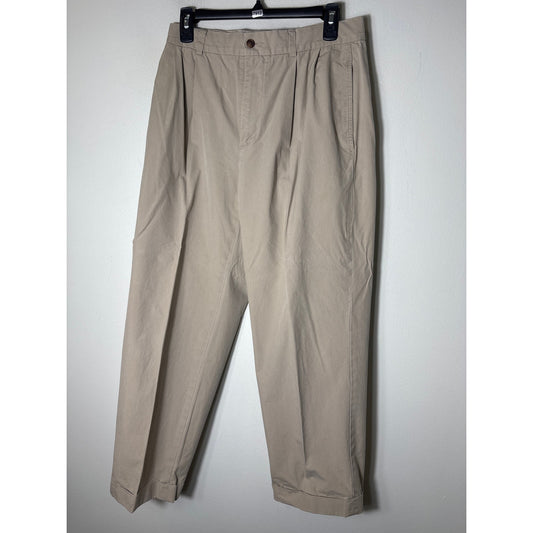 Mens Brooks Brothers Elliott Pleated Pants Sz 32/30