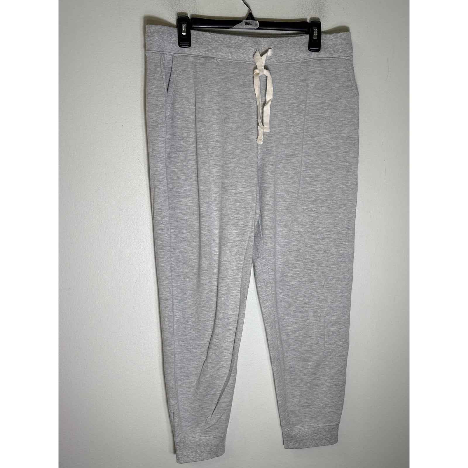 J. Crew Light Grey Pull On Joggers Sz L
