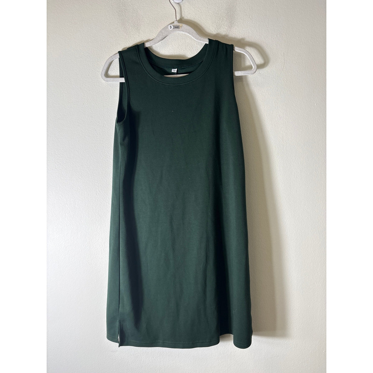 Anrabess Green Shift Tee Dress Sz S