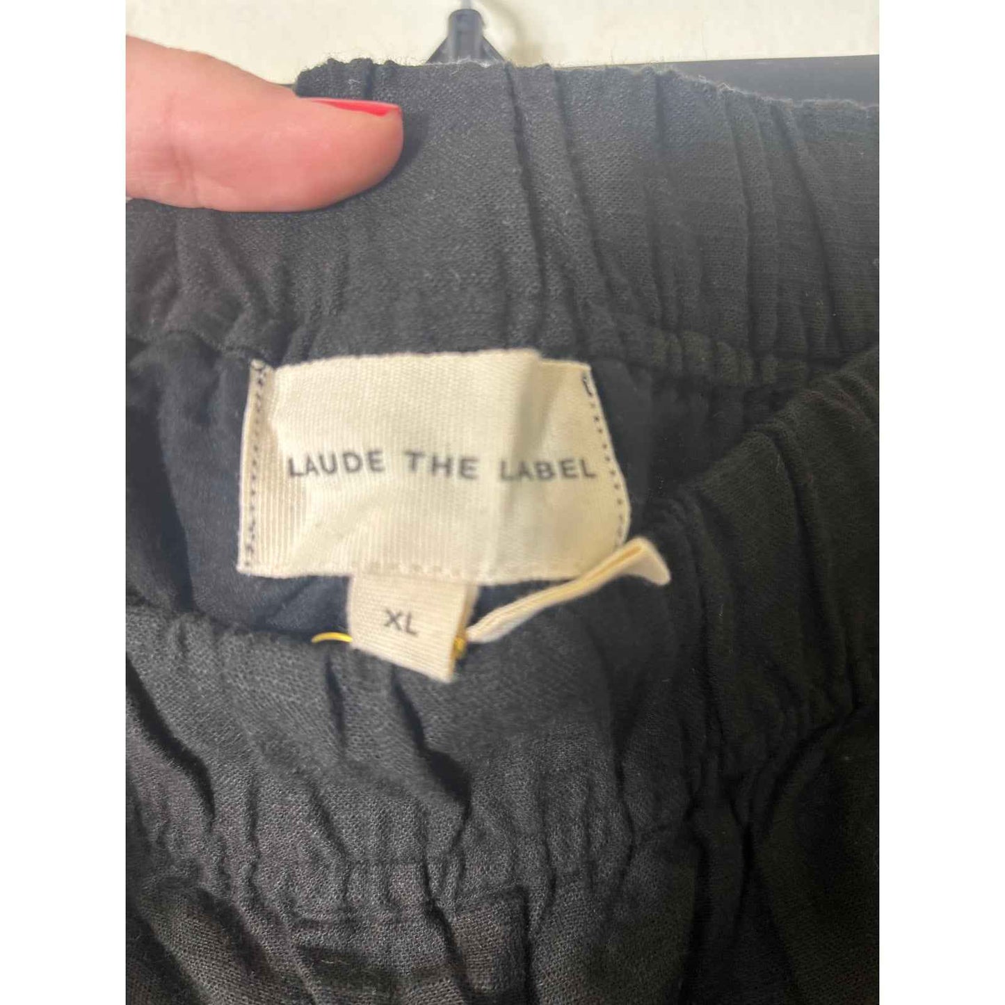 NWT Laude The Label Cropped Loose Everyday Fit Pants Sz XL