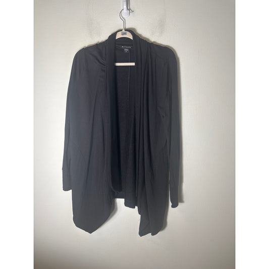 Athleta Black Long Sleeve Open Front Cardigan Sz XS