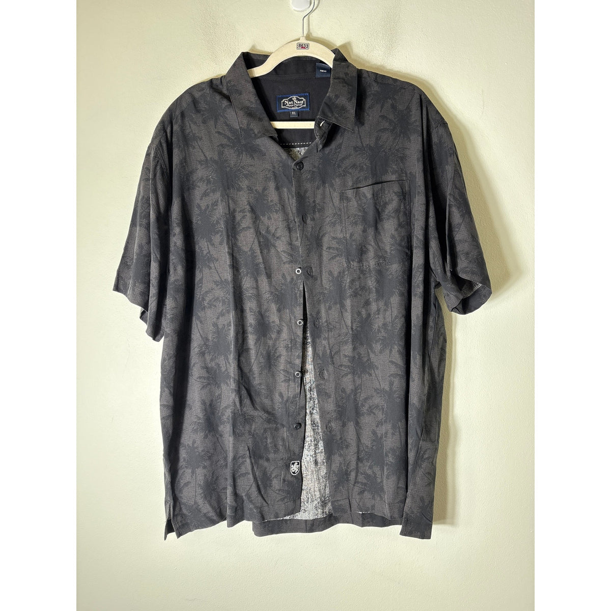 Mens Nat Nast Collared Button Down Sz XL