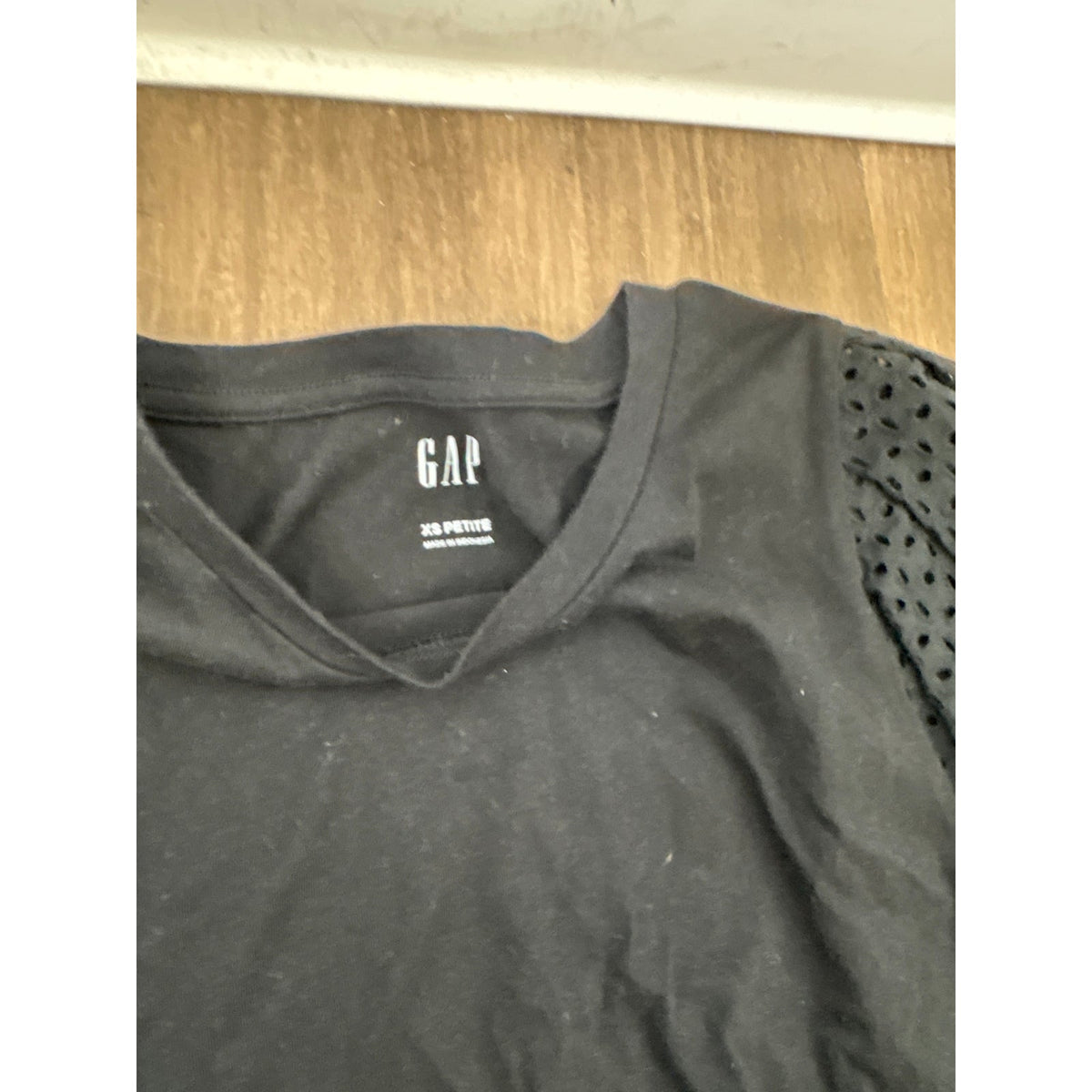 Bundle of 2 Gap Black Cotton Tees Sz XS