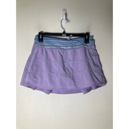 Lululemon Lavender Tennis Athletic Skirt Sz 6